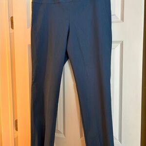 NIC+ZOE Blue Straight Leg Pants